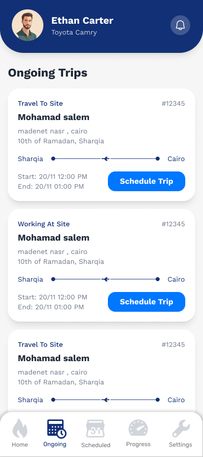 Driver Companion App